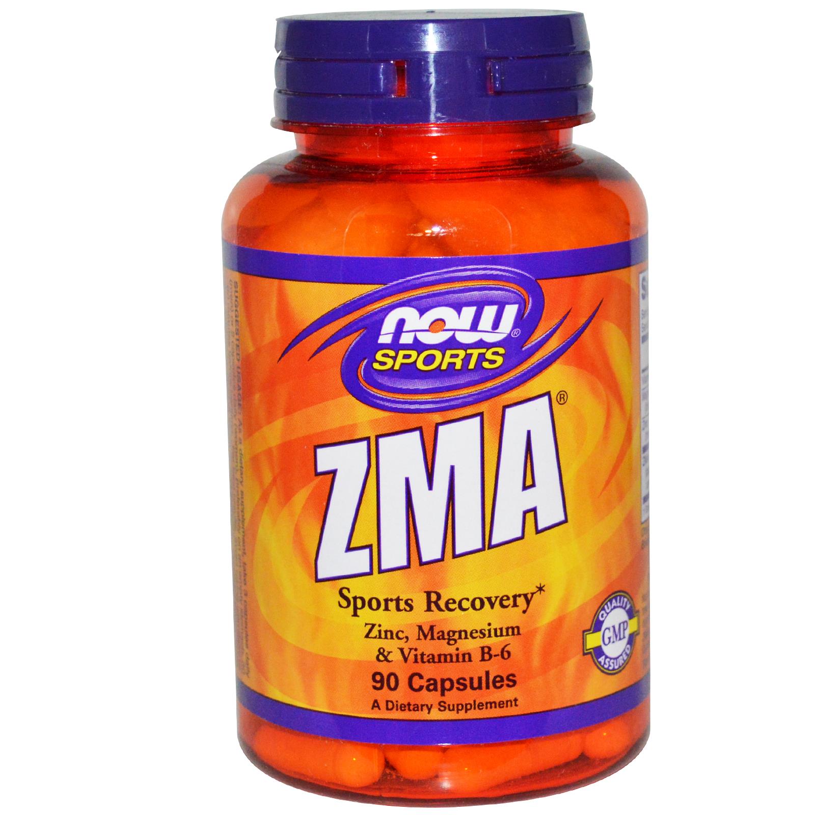 ZMA Sports Recovery 180 Cápsulas Now Sports Extreme Suplementos